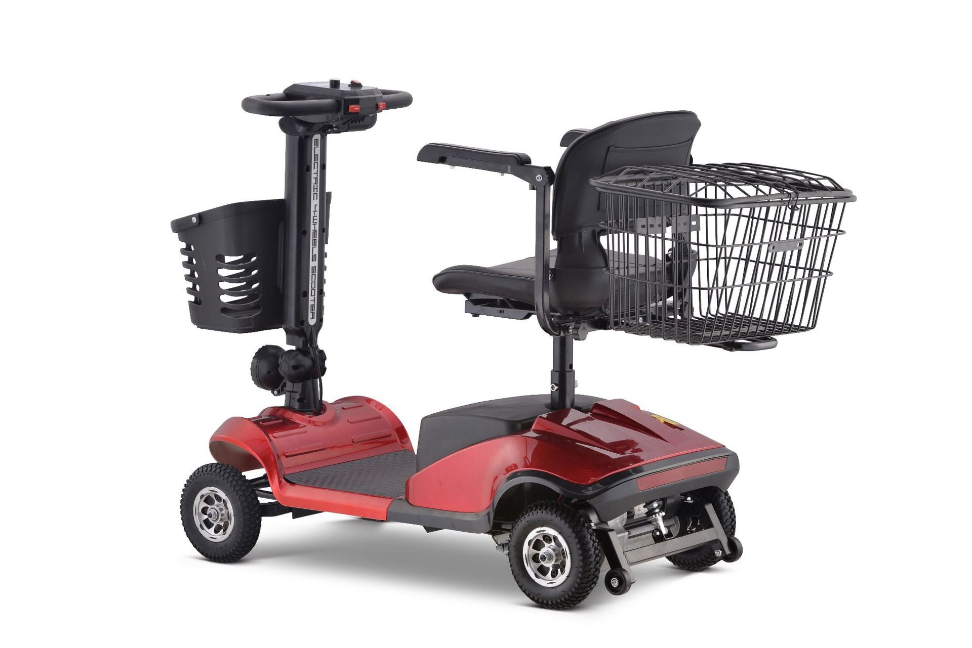 Factory direct sales of folding large-wheel electric battery-powered vehicles, small adult electric vehicles, and home-use elderly mobility vehicles.(09B)