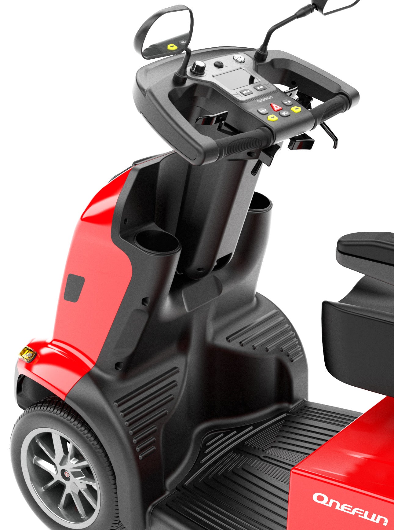 Factory direct sales of folding large-wheel electric battery-powered vehicles, small adult electric vehicles, and home-use elderly mobility vehicles.(TK500)