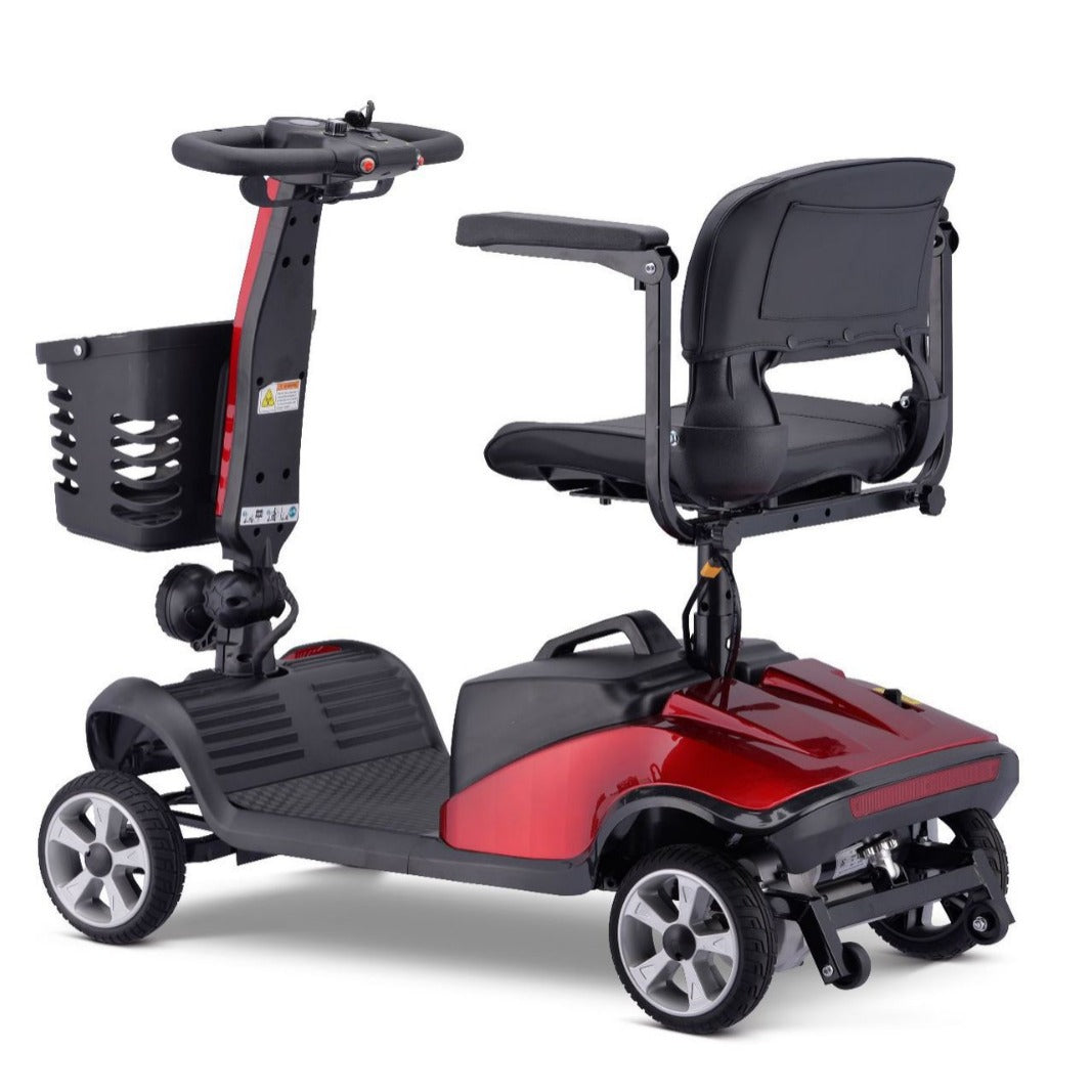 易乐家用老年低速四轮电动车代步迷你大轮电动车安全刹车电动车代