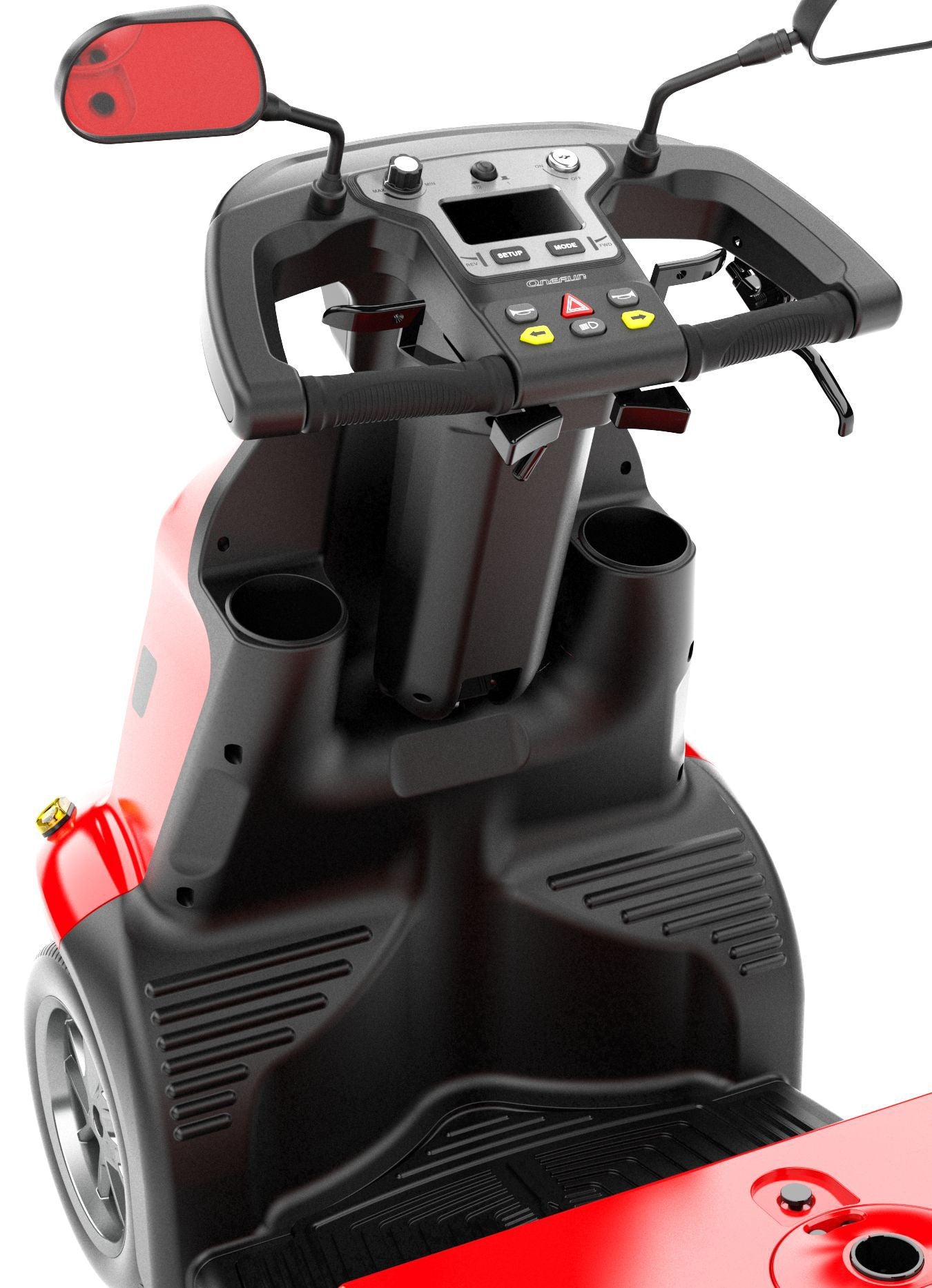 Factory direct sales of folding large-wheel electric battery-powered vehicles, small adult electric vehicles, and home-use elderly mobility vehicles.(TK500)