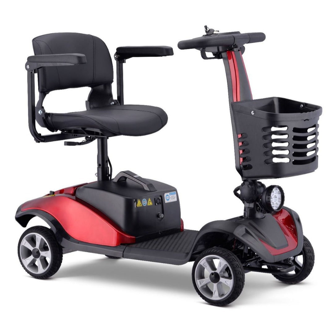 易乐家用老年低速四轮电动车代步迷你大轮电动车安全刹车电动车代