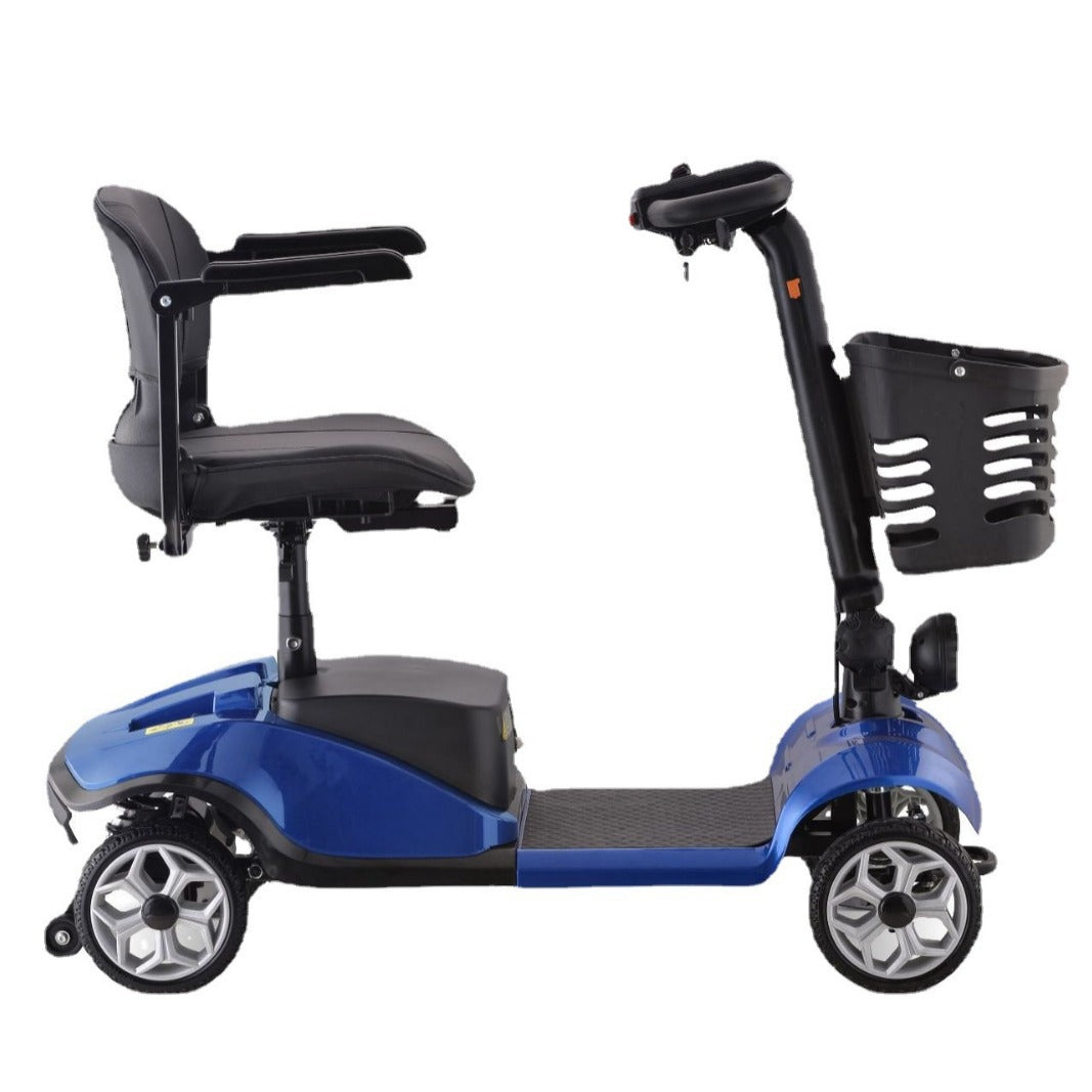 Factory direct sales of folding large-wheel electric battery-powered vehicles, small adult electric vehicles, and home-use elderly mobility vehicles.(09B)