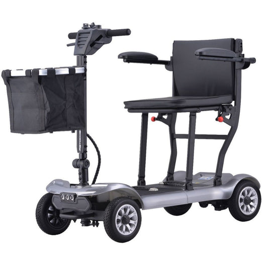 易乐老人代步车残疾人电瓶车老年人轮椅折叠四轮电动代步车电动车