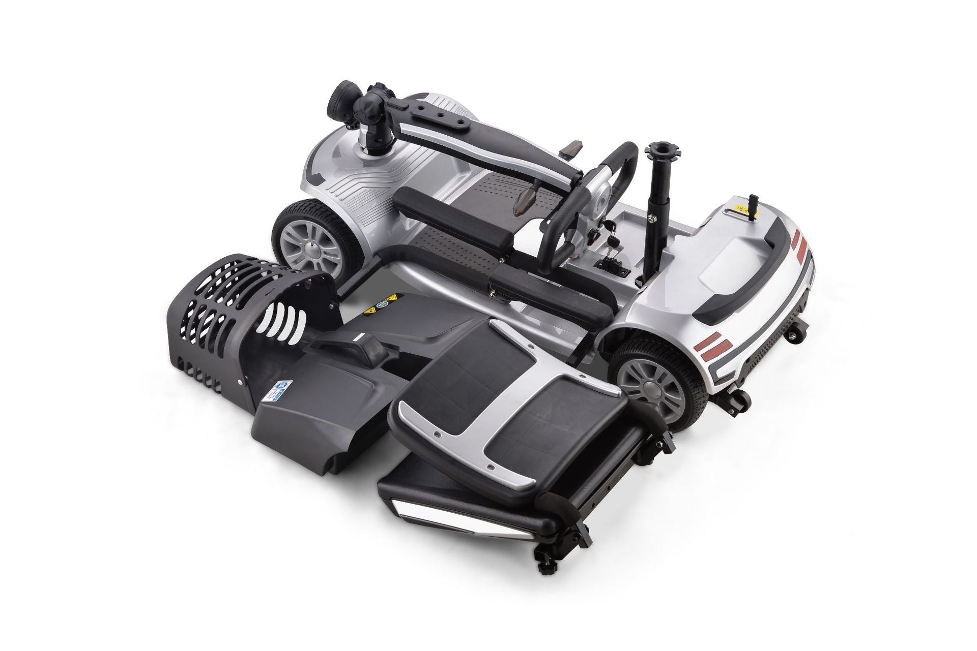 Factory direct sales of folding large-wheel electric battery-powered vehicles, small adult electric vehicles, and home-use elderly mobility vehicles.（01）