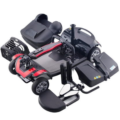 Factory direct sales of folding large-wheel electric battery-powered vehicles, small adult electric vehicles, and home-use elderly mobility vehicles.(YL-01S)