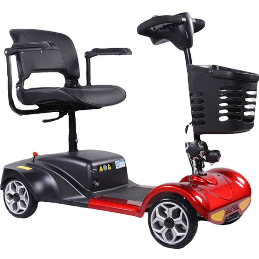 Factory direct sales of folding large-wheel electric battery-powered vehicles, small adult electric vehicles, and home-use elderly mobility vehicles.(08A)